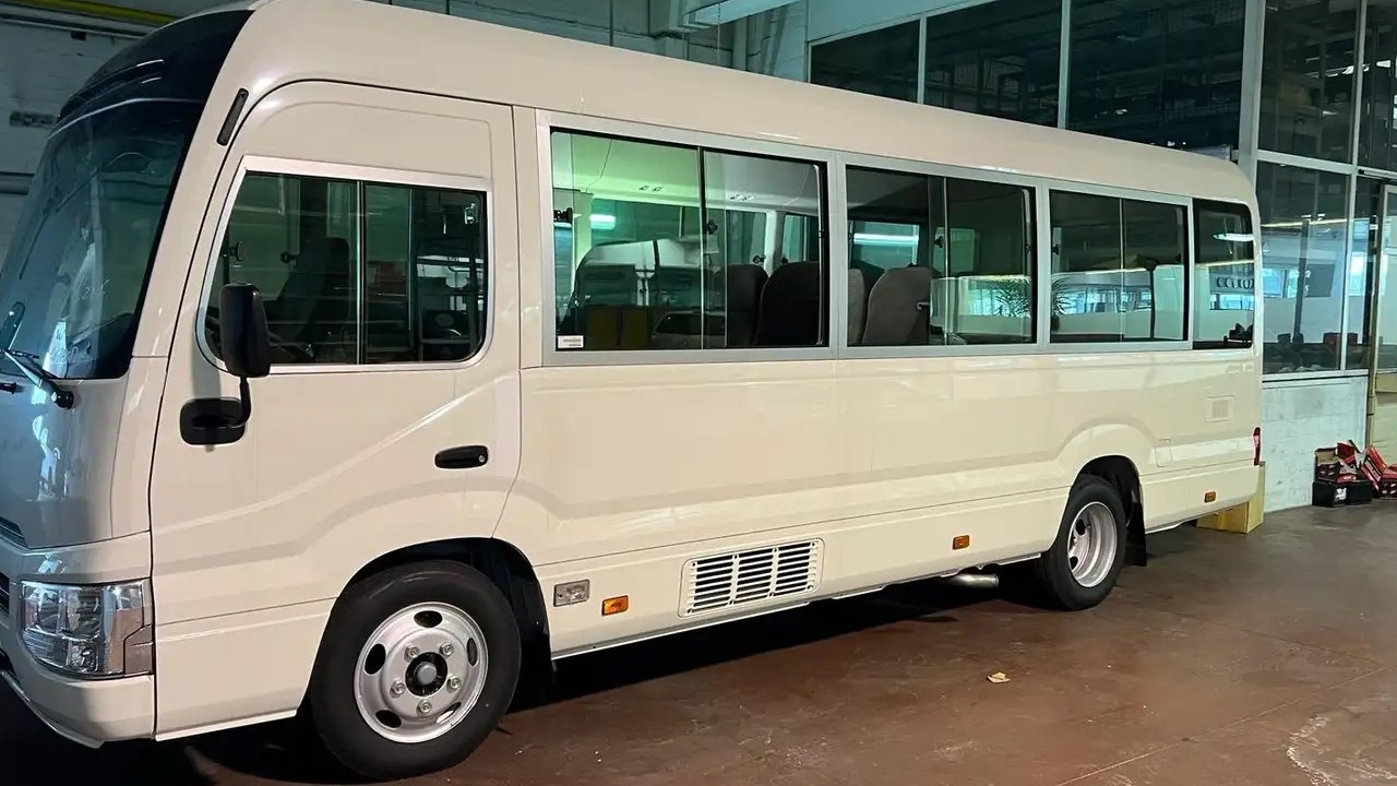 TOYOTA COASTER, USED