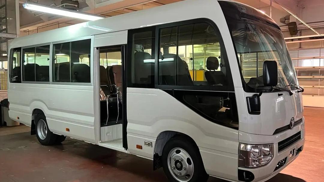 TOYOTA COASTER, USED--0